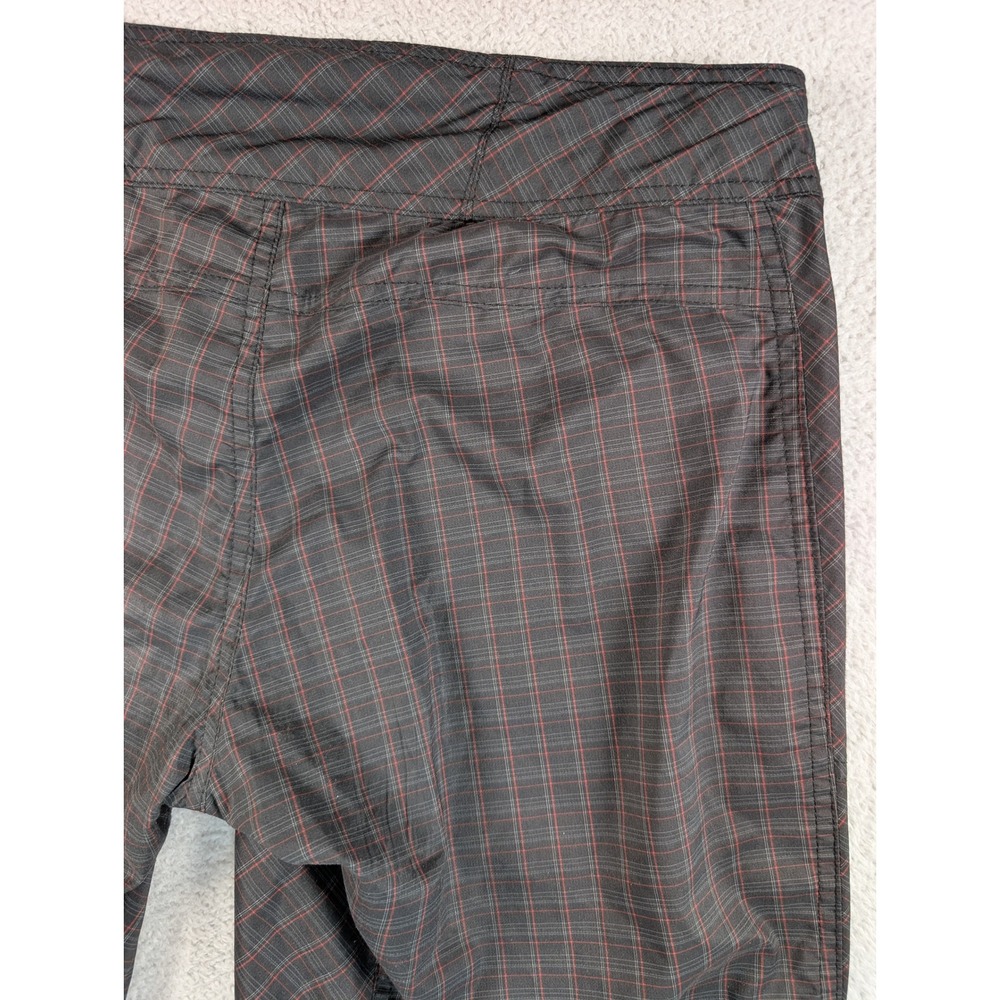Club Ride Womens Plaid Cycling Shorts Grey Red‎ Size Medium B416-WSVN - Picture 9 of 10